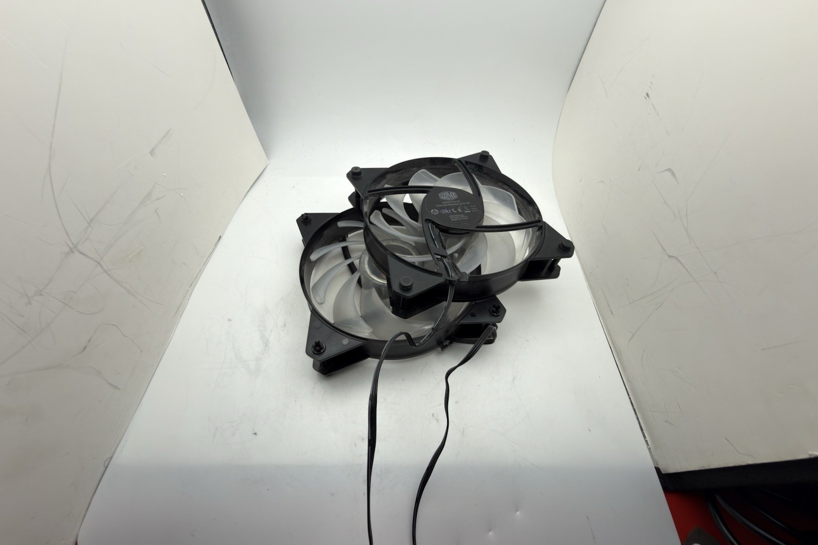 2X Cooler Master Rifle Bearing Led Blue PC Fans | Fast Shipping