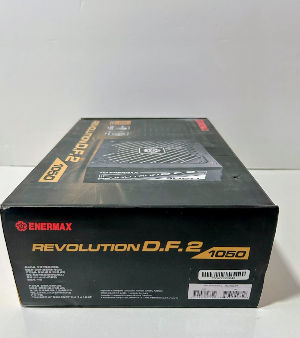 Enermax REVOLUTION D.F. 2 Fully Modular PC Power Supply 1050 W 20+4 pin