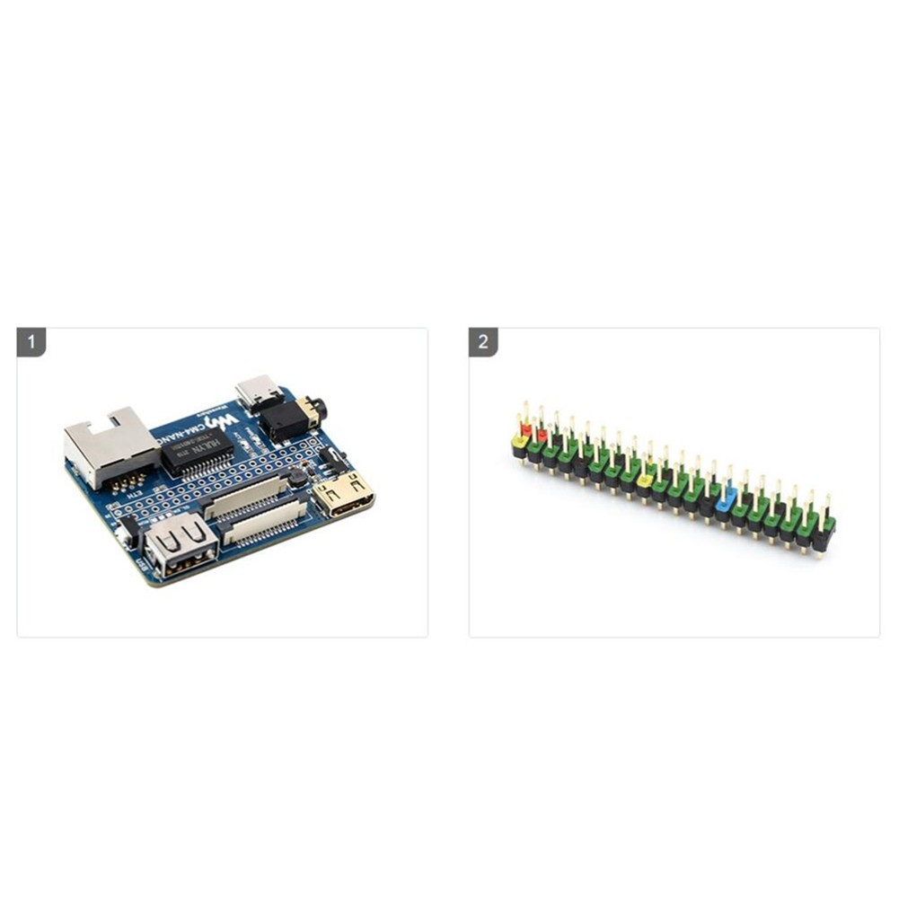 Dual Gigabit 5G 4G Ethernet Base Board (B) for Raspberry Pi Compute Module CM4 N