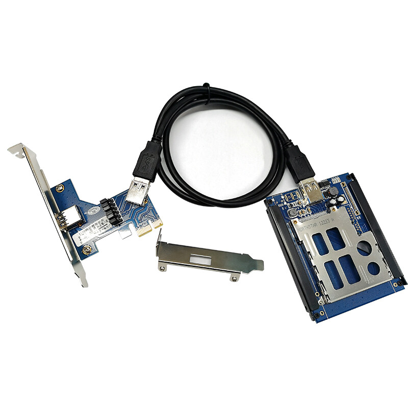 PCIe PCI express USB 2.0 To ExpressCard 34 mm 54 mm slot Adapter