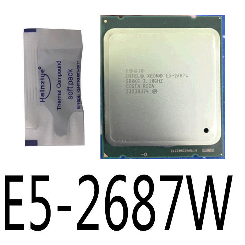 E5-2687W intel Xeon V2 E5-2690 E5-2690 V2 E5-2695 V2 CPU Processor Used