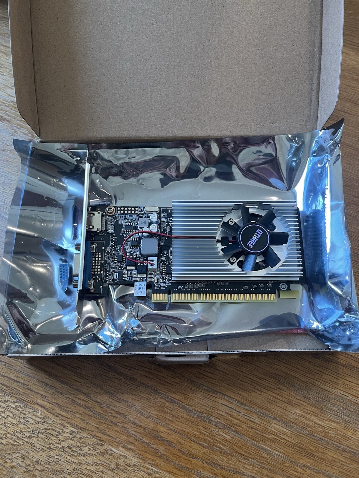 QTHREE GeForce GT 210 Graphics Card, 1024 MB DDR3 64 Bit, HDMI, VGA Low Profile