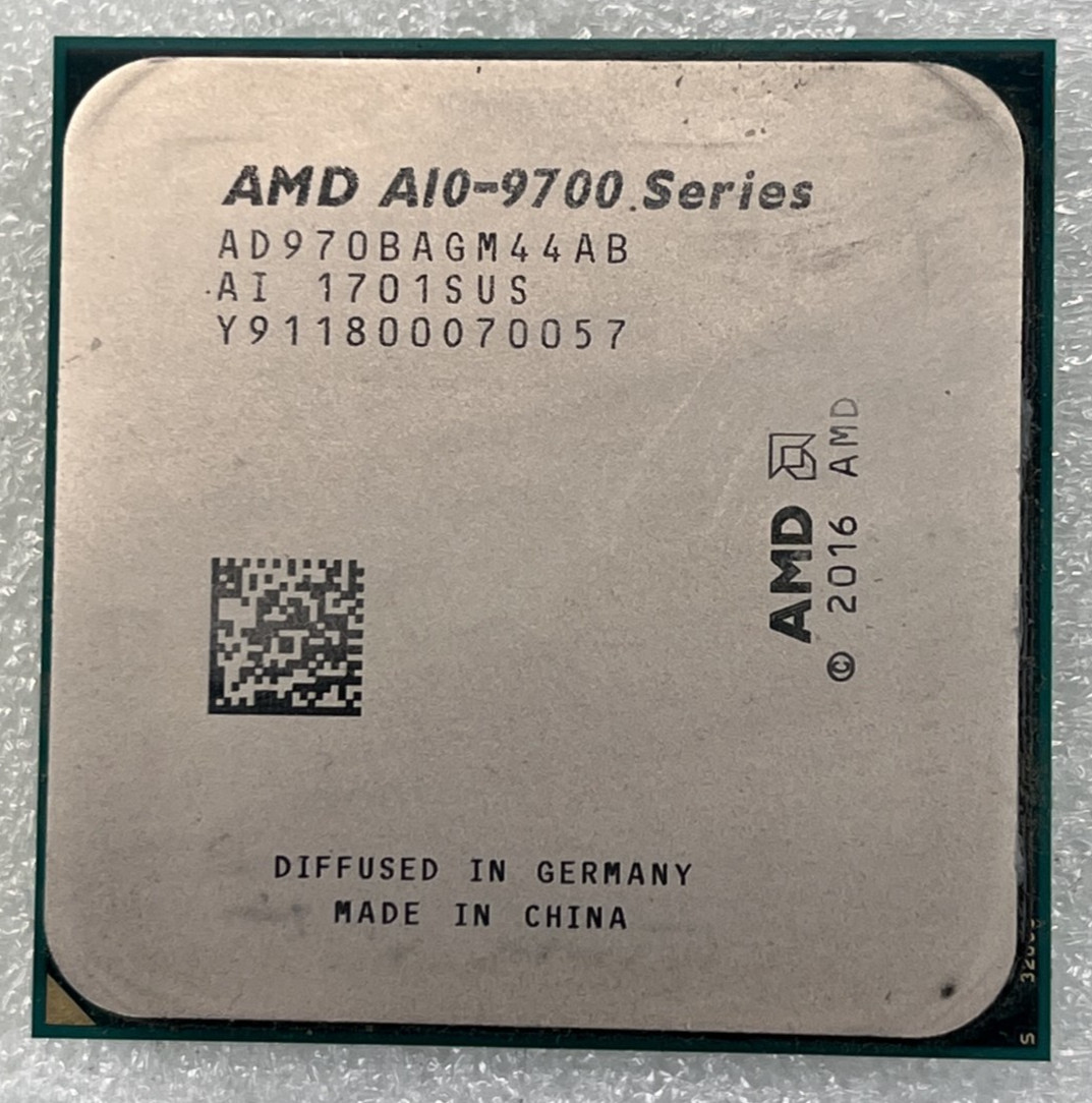 AMD PRO A10-9700 3.50 GHz Socket AM4 CPU Processor AD970BAGM44AB