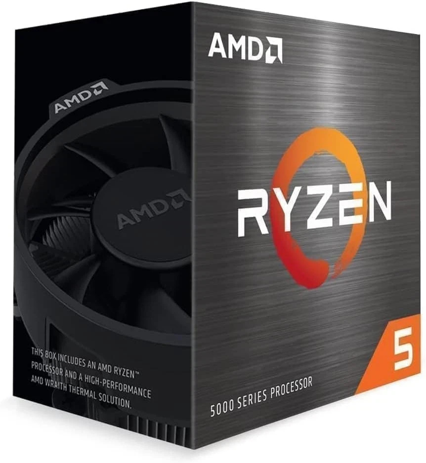 AMD Ryzen 5 5500 6-Core 12-Thread CPU with Wraith Stealth Cooler, AM4..
