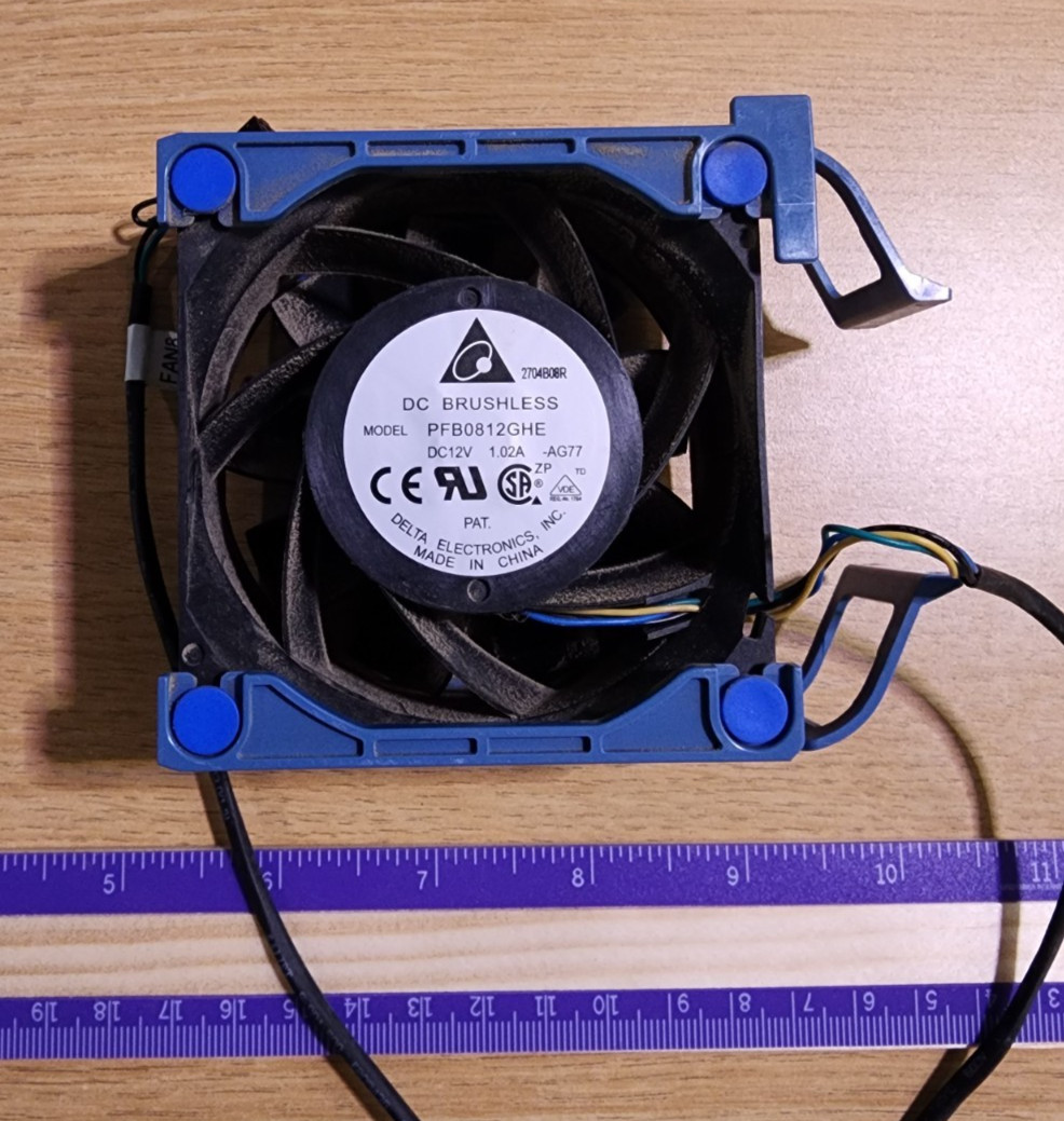 HP 631369-001 ProLiant G7 PCI Cooling Fan Assembly