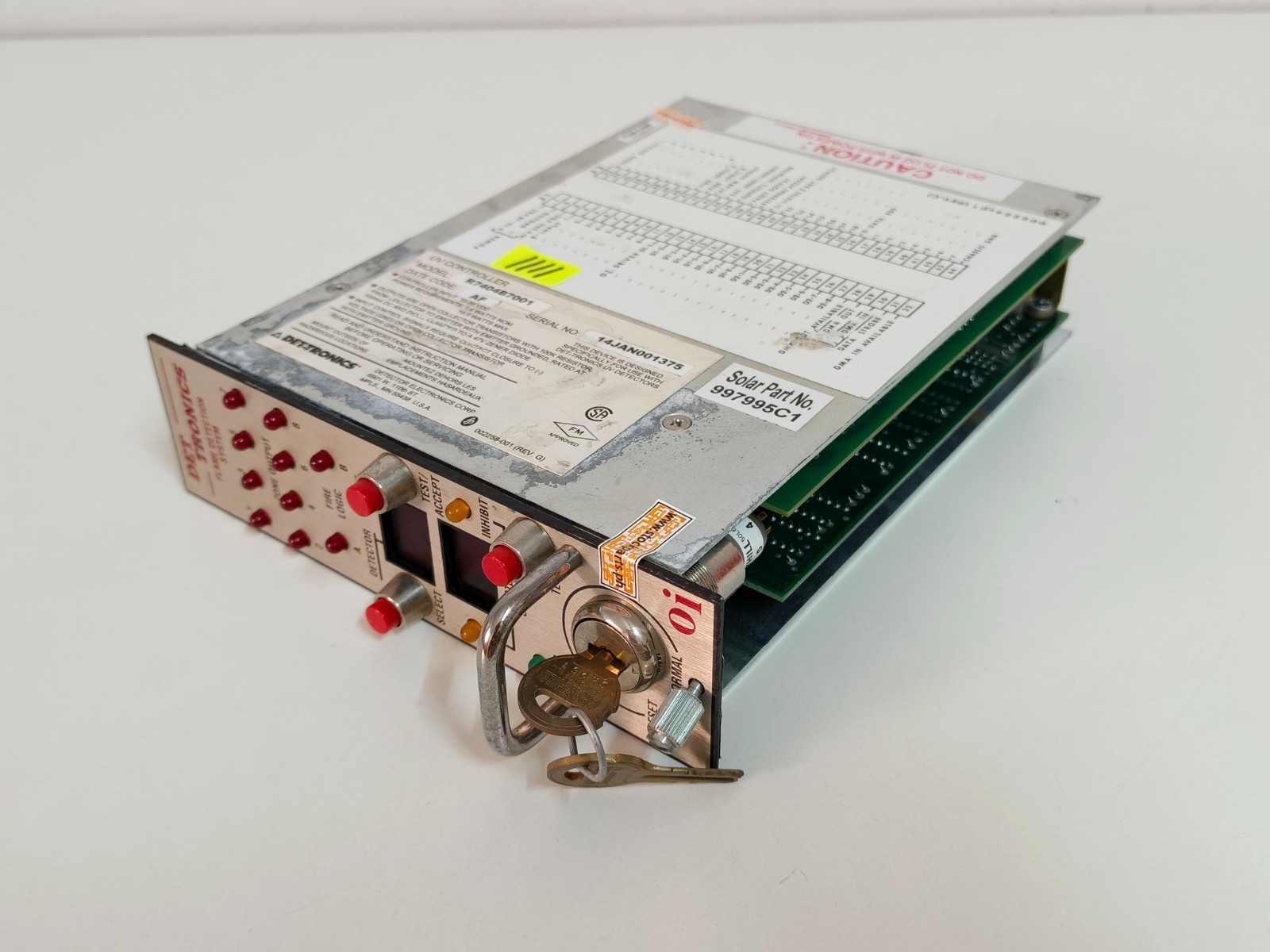 Det-Tronics R7404B7001 UV Controller Fast Shipping 30 Days Warranty!