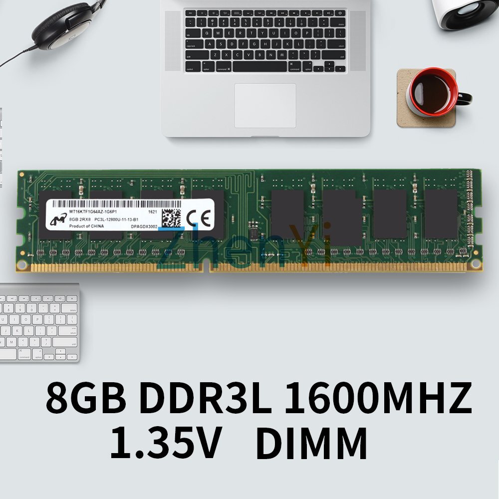 32GB 16GB 8GB DDR3L 1600MHz PC3L-12800U 1.35V DIMM Desktop Memory For LOT
