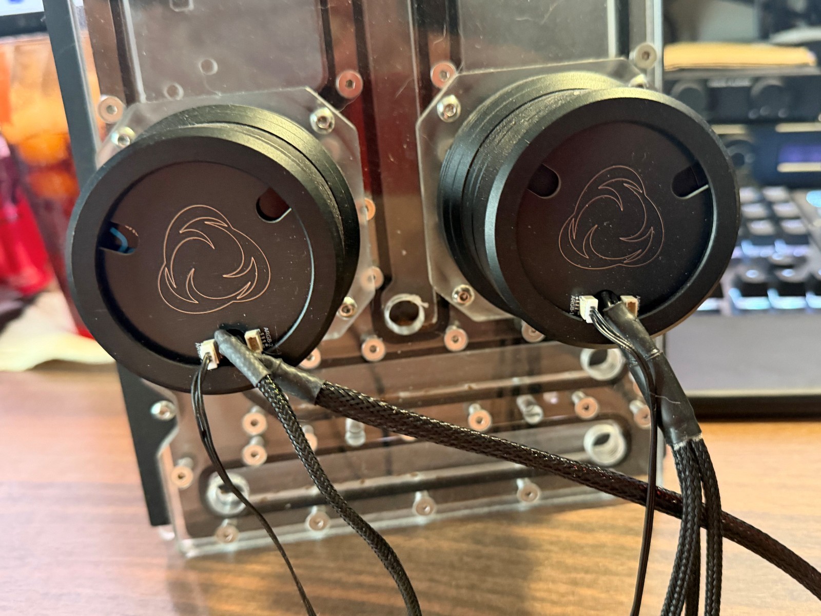 Singularity Computers Corsair 1000D/9000D Dual Loop Distro Plate