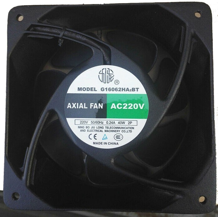 G16062HA2BT axial flow fan 160 * 160 * 62mm AC220V cooling fan