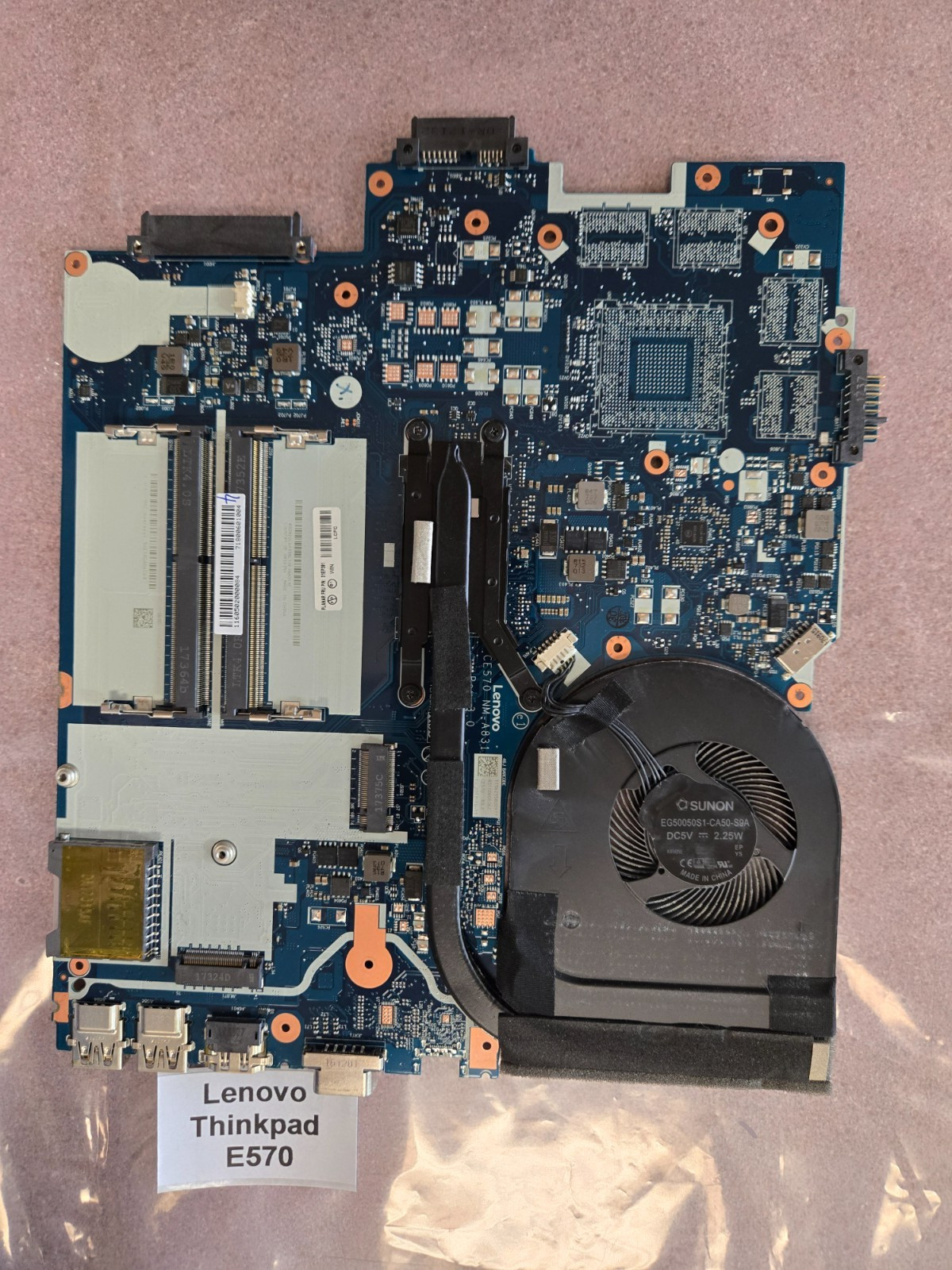 LENOVO THINKPAD E570 Intel i5-7200U @2.5GHz Motherboard NM-A831