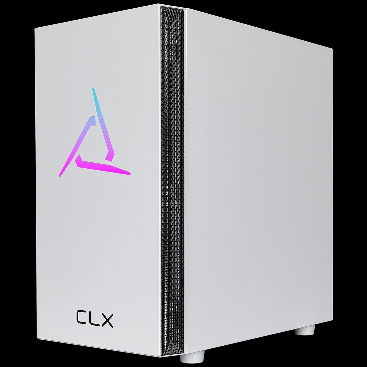 CLX Sphynx Micro Tower White, Tempered Glass, Full Size Window, no PSU, MATX