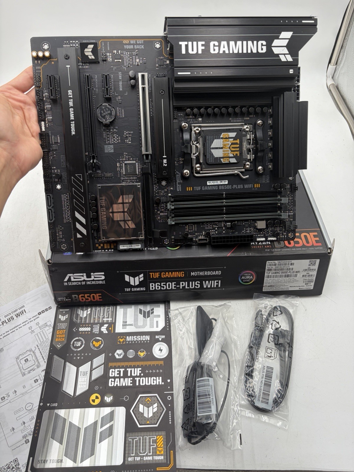 New ASUS TUF GAMING B650E-PLUS WIFI AMD B650 DDR5 ATX Motherboard