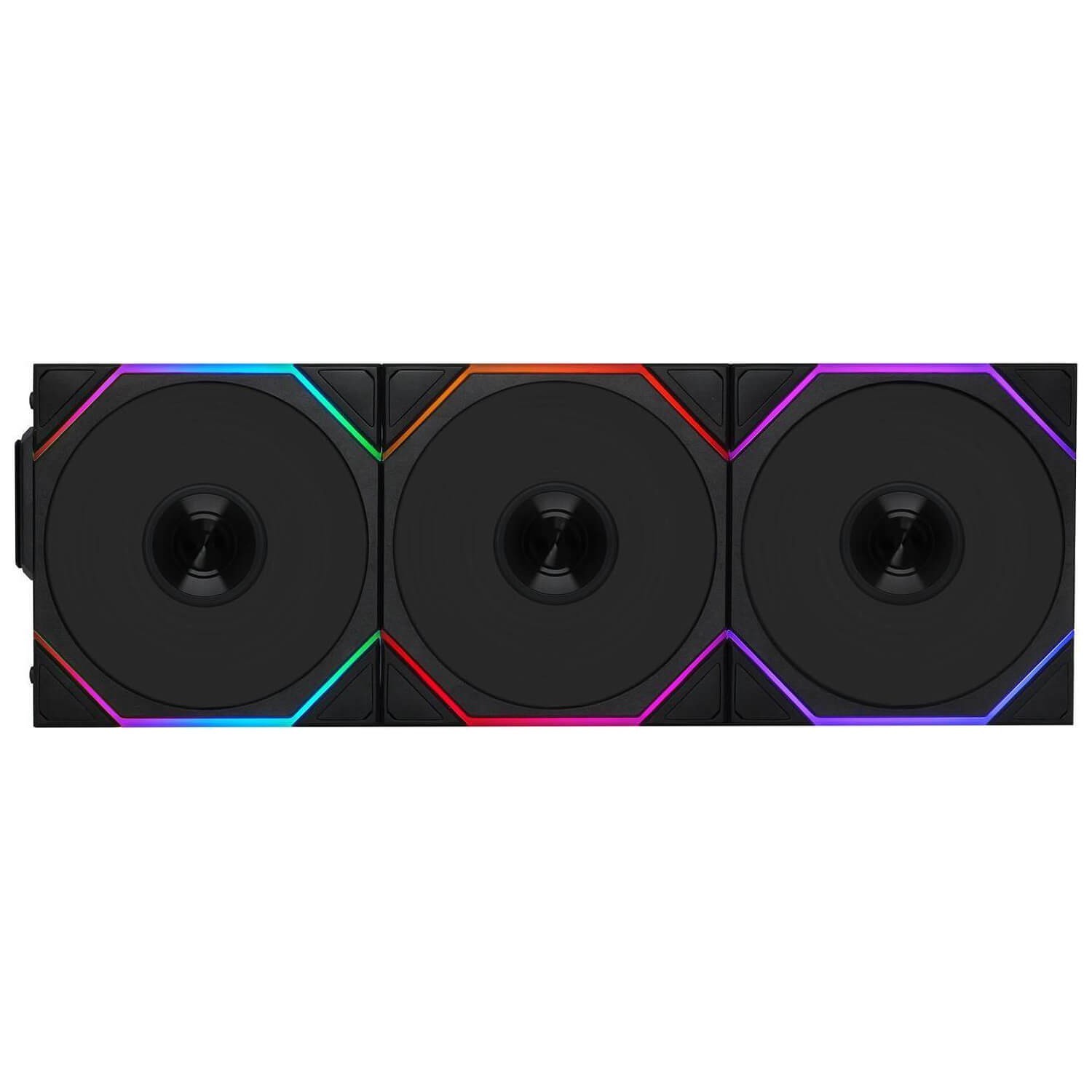 Lian-Li TL120 UNI Wireless LED Black 3xFans 2600 RPM Fluid Dynamic Bearing ARGB