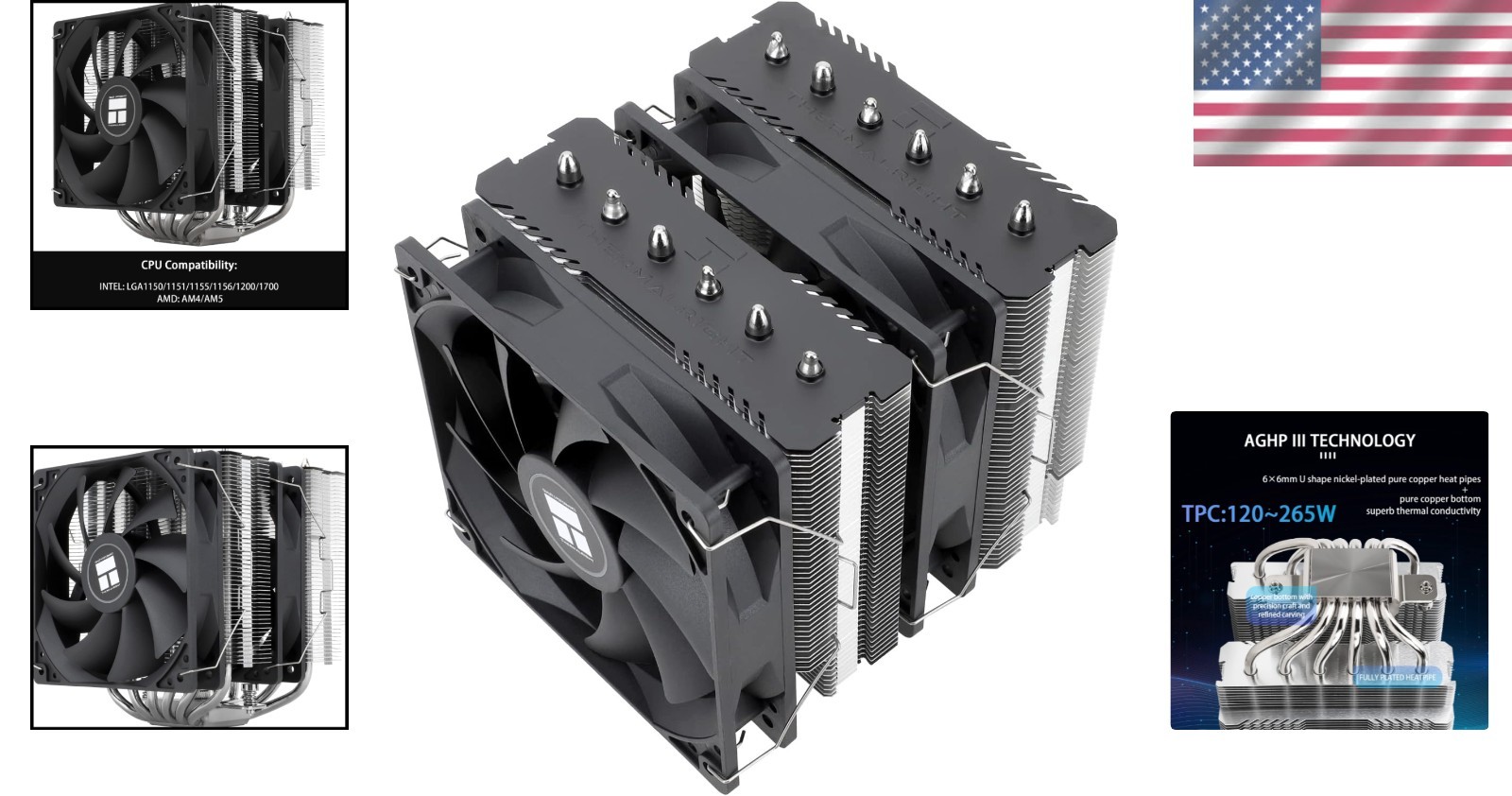 Intel & AMD Compatibility, Easy Installation