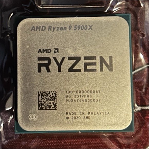 AMD Ryzen 9 5900X 12-Core 24-Thread 3.7GHz AM4 PCIe 4.0 70MB 100-000000061
