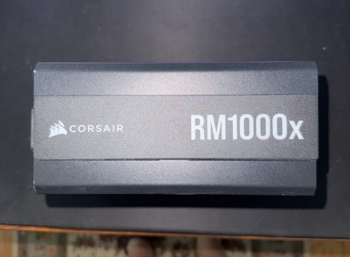 CORSAIR RM1000x Fully Modular Low-Noise ATX Power Supply, Cables included