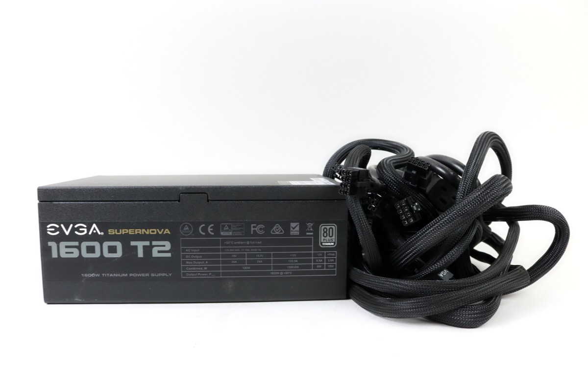 EVGA 1600 T2 1600W Titanium Power Supply PSU – PC | 1yr Warranty, Fast Ship!