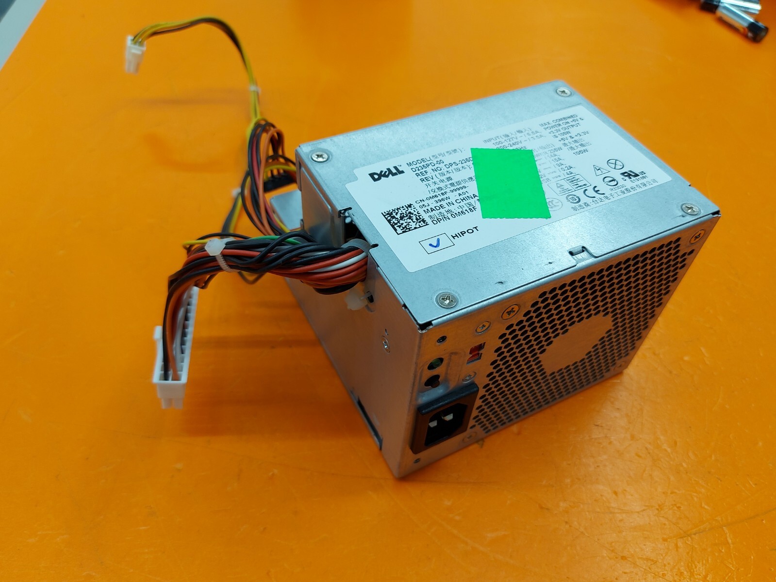 ⭐⭐⭐⭐⭐ Desktop PC Dell D235PD-00 235W Power Supply 0M618F
