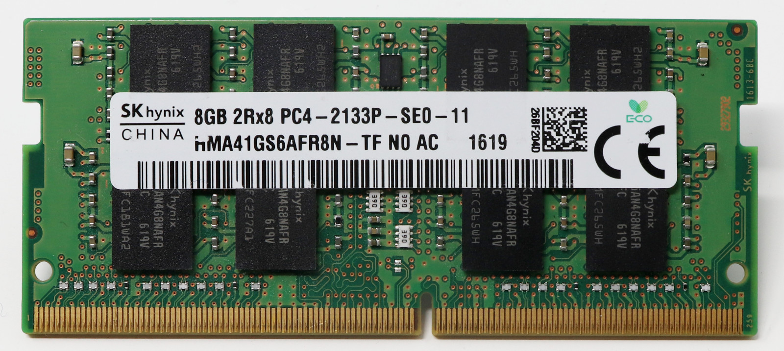 SKhynix 8GB 2Rx8 PC4-2133P HMA41GS6AFR8N-TF SODIMM MEMORY *TESTED*