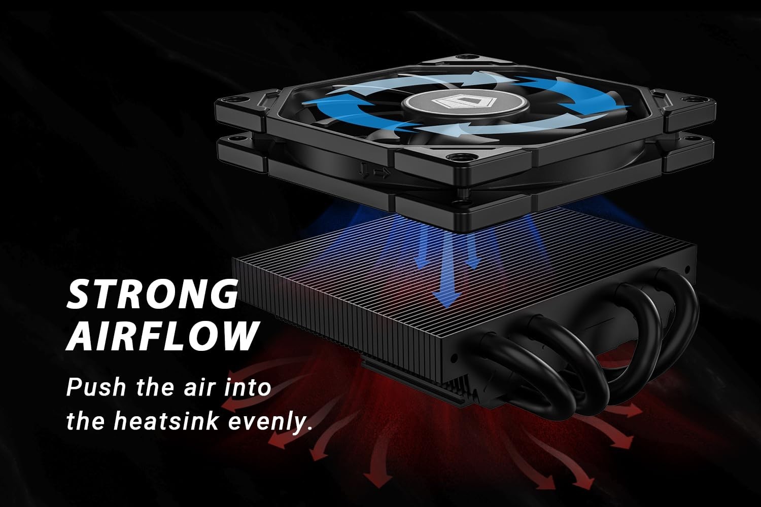 Ultra-Low Profile 45mm CPU Cooler with 4 Heatpipes