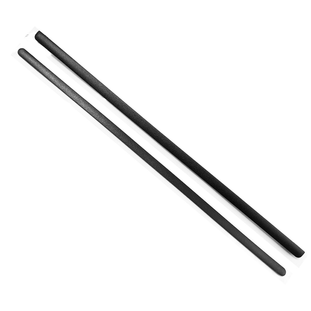 2PCS Bottom Rubber Non-Slip Bumper Feet Strips for Dell Latitude 7400 black