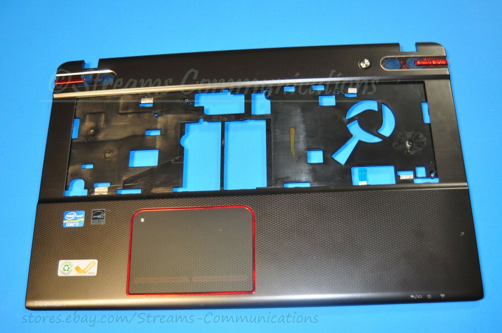 Toshiba Qosmio X875 X875-Q7390 17.3 in Laptop Palmrest w/ Touchpad