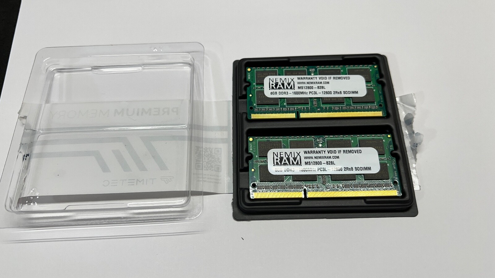 16 GB ram Apple iMac Late 2015 Nemix MS12800-828L 1600MHz 8GB x 2