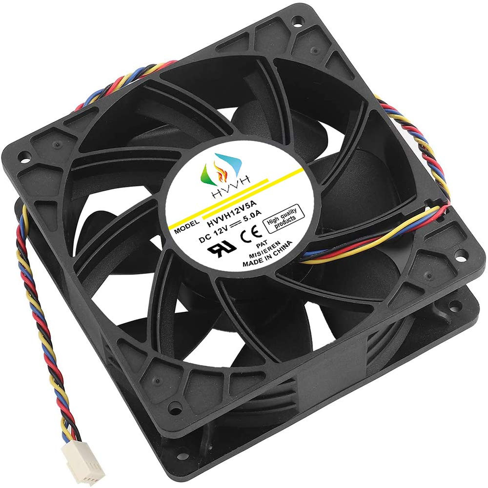 DC Cooling Fan 12V 5A 7000RPM 4 Pin High Speed Server Fan