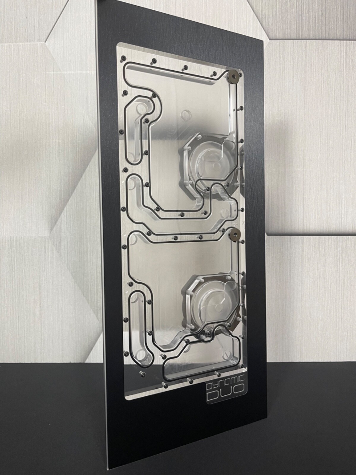 Dynamic DUO XL Ver. 2 – Front Panel Distro Water Cooling Reservoir for 011-XL