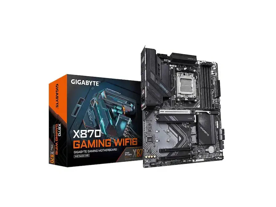 New GIGABYTE X870 Gaming X WIFI6 AM5 ATX motherboard for Ryzen 7000/9000 Series