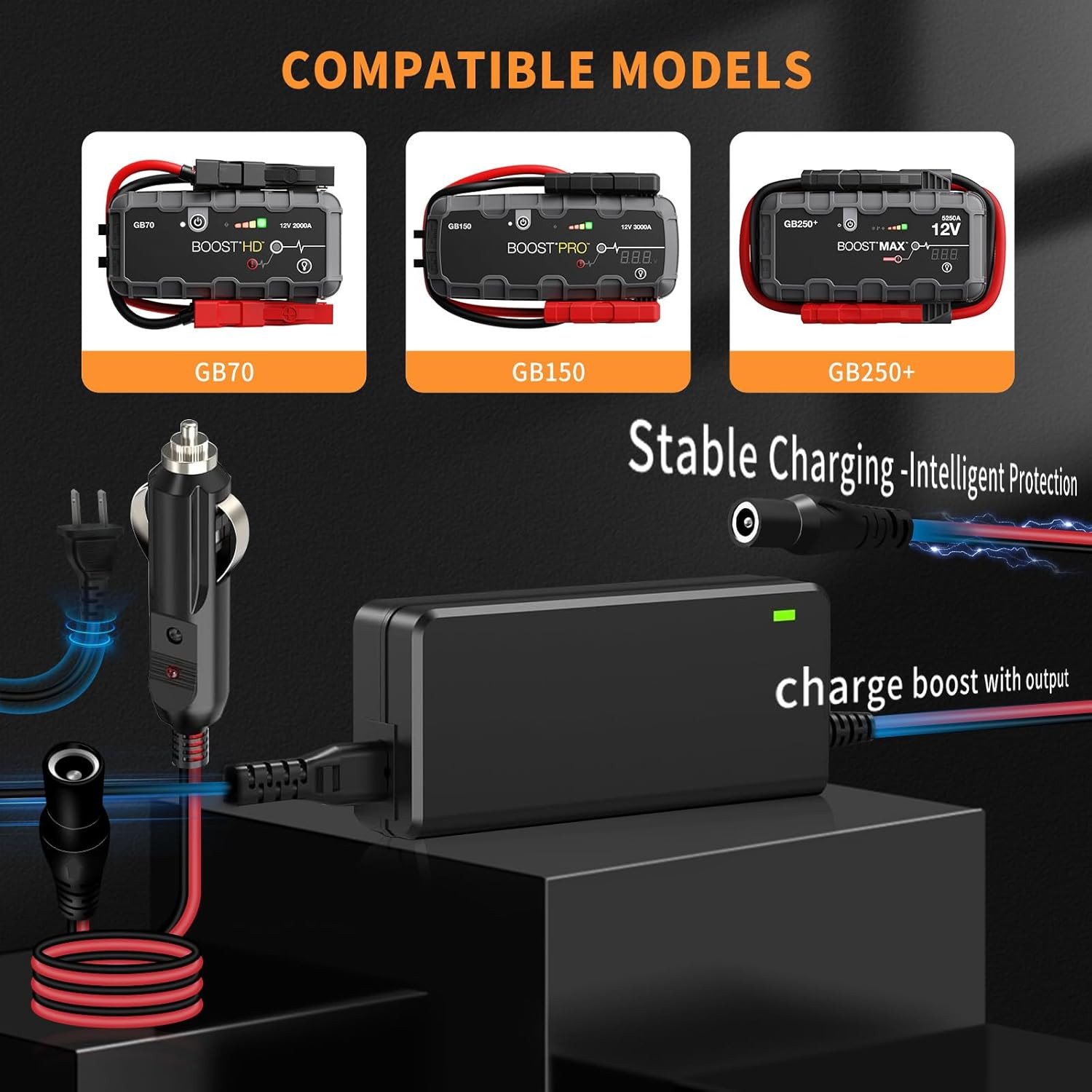 56W 14V Power Adapter Replacement Charger Kit for NOCO Battery Charger Starter G