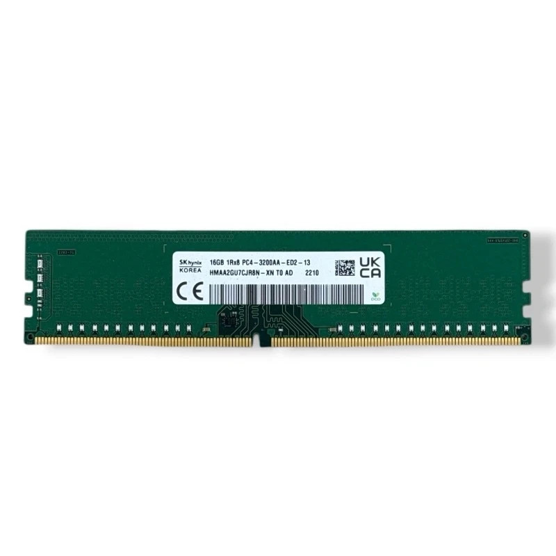 Hynix 16GB DDR4 3200MHz PC4-25600 ECC UDIMM Server Memory RAM (HMAA2GU7CJR8N-XN)