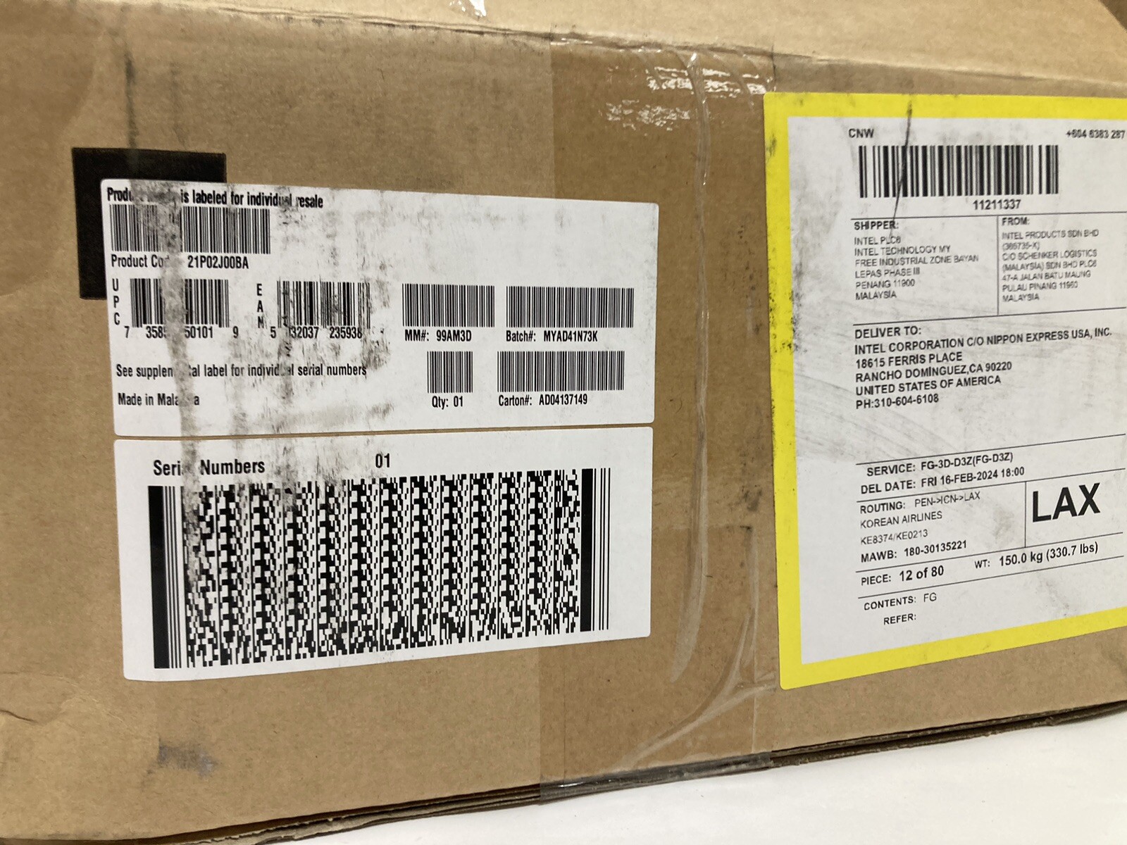 Intel Arc A750 Graphic Card – 8 GB GDDR6 (99am3d) New Sealed in Box