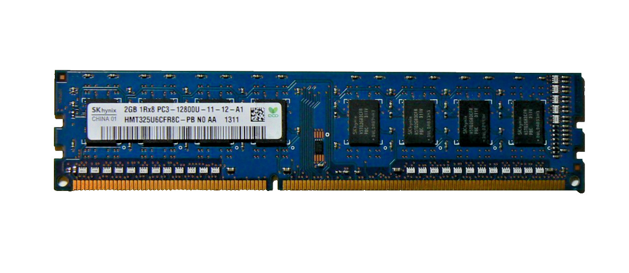 SK Hynix 2GB DDR3-1600 Desktop RAM HMT325U6CFR8C-PB PC3-12800U UDIMM