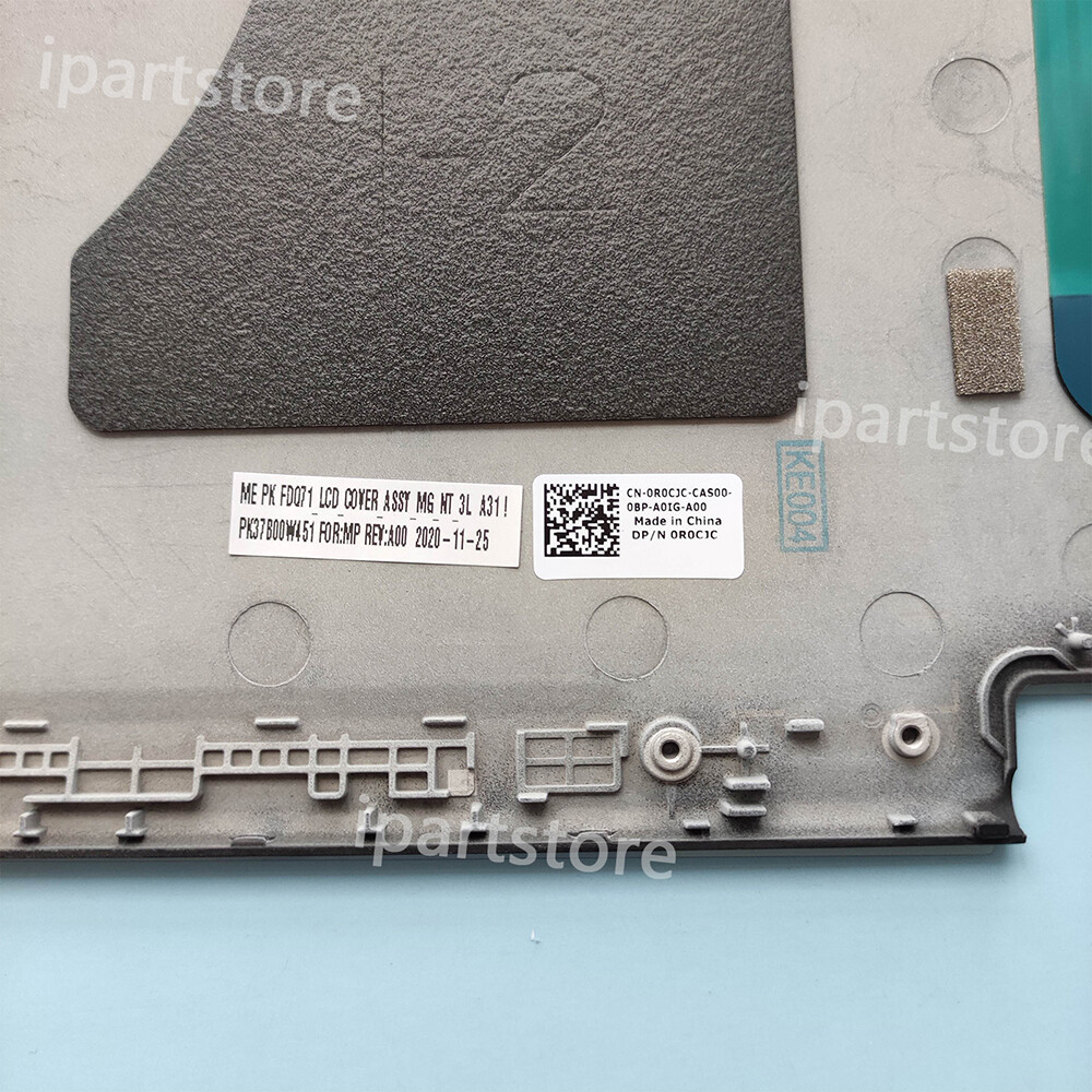 New White LCD Back Cover For Dell Alienware M17 R3 17.3 inch 0R0CJC US