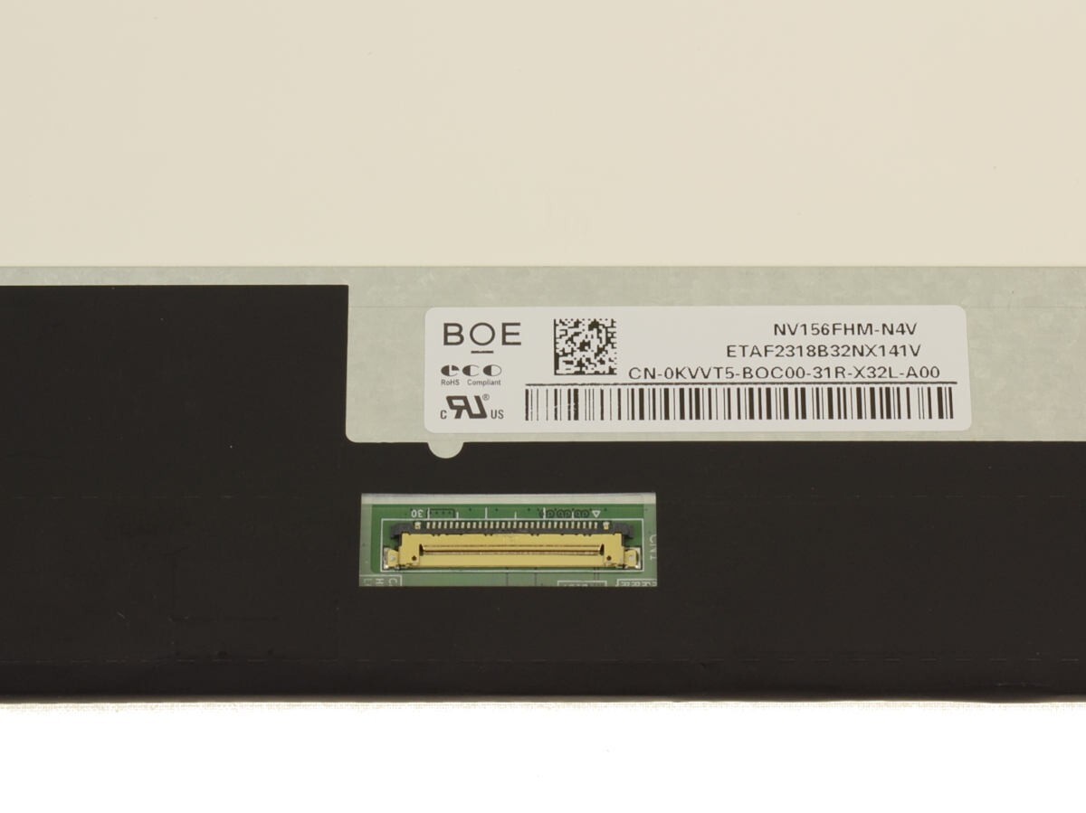 Dell DP/N KVVT5 0KVVT5 NV156FHM-N4V 30pin FHD 1920×1080 IPS Matte LCD Screen LED