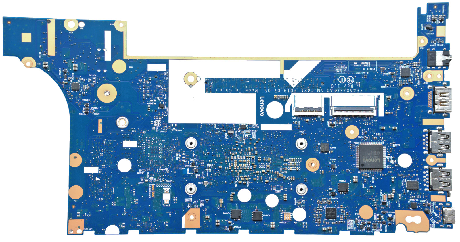 5B20S72223 For Lenovo ThinkPad E15 Gen 2 i5-10210U 1.6GHz NM-C421 Motherboard