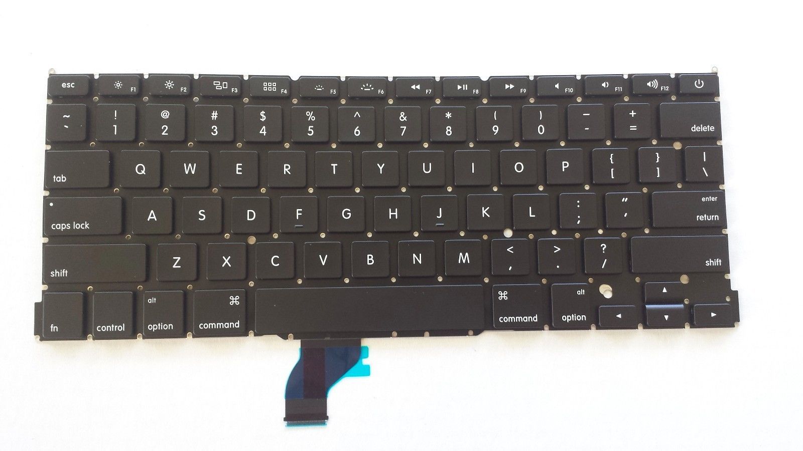 100% New 13″ MacBook Pro Retina A1502 US Black Keyboard w/Screws 2013-2015