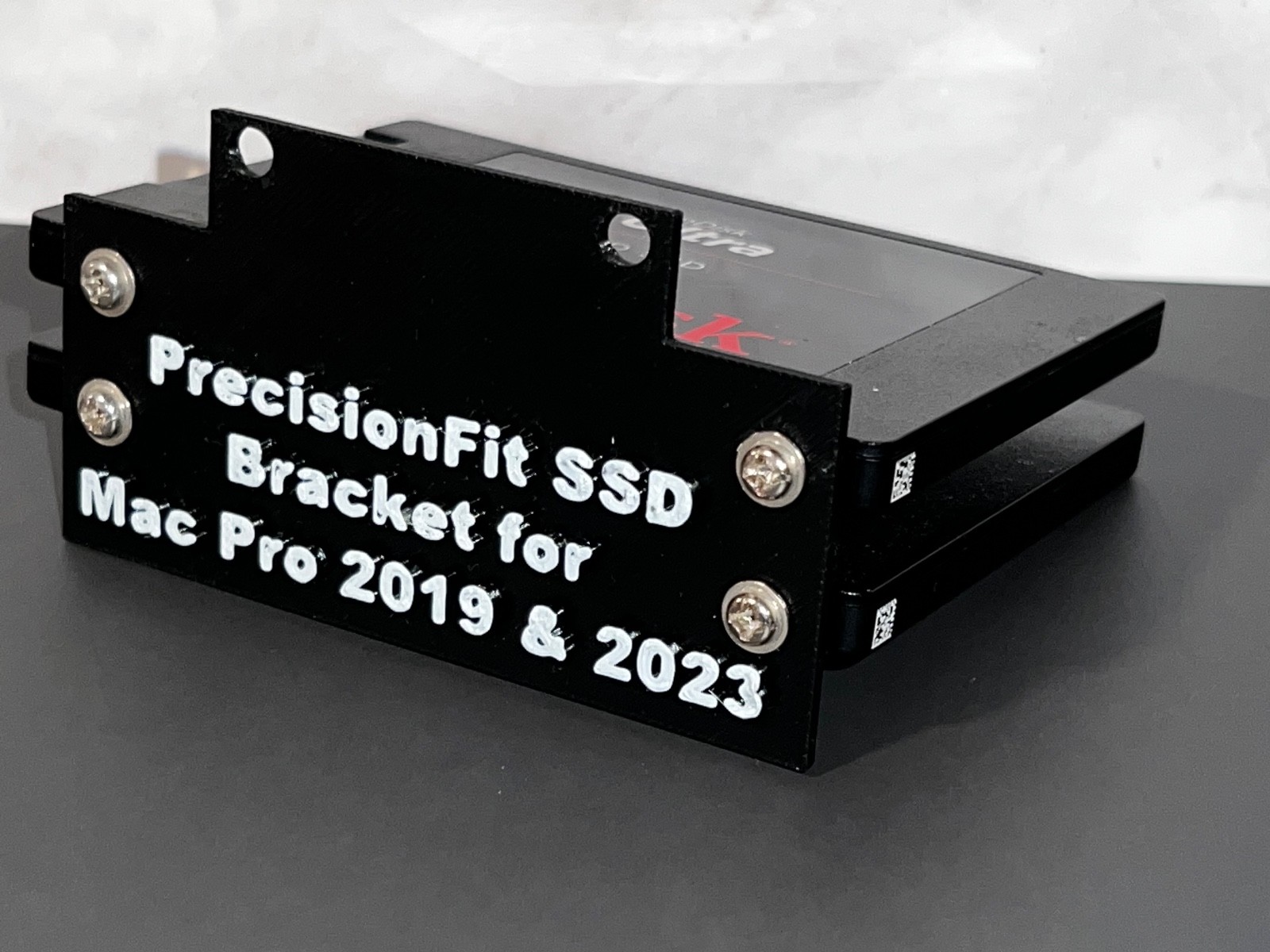 PrecisionFit SSD Mounting Bracket for Apple Mac Pro 2019 2023 Tower A1991 A2304