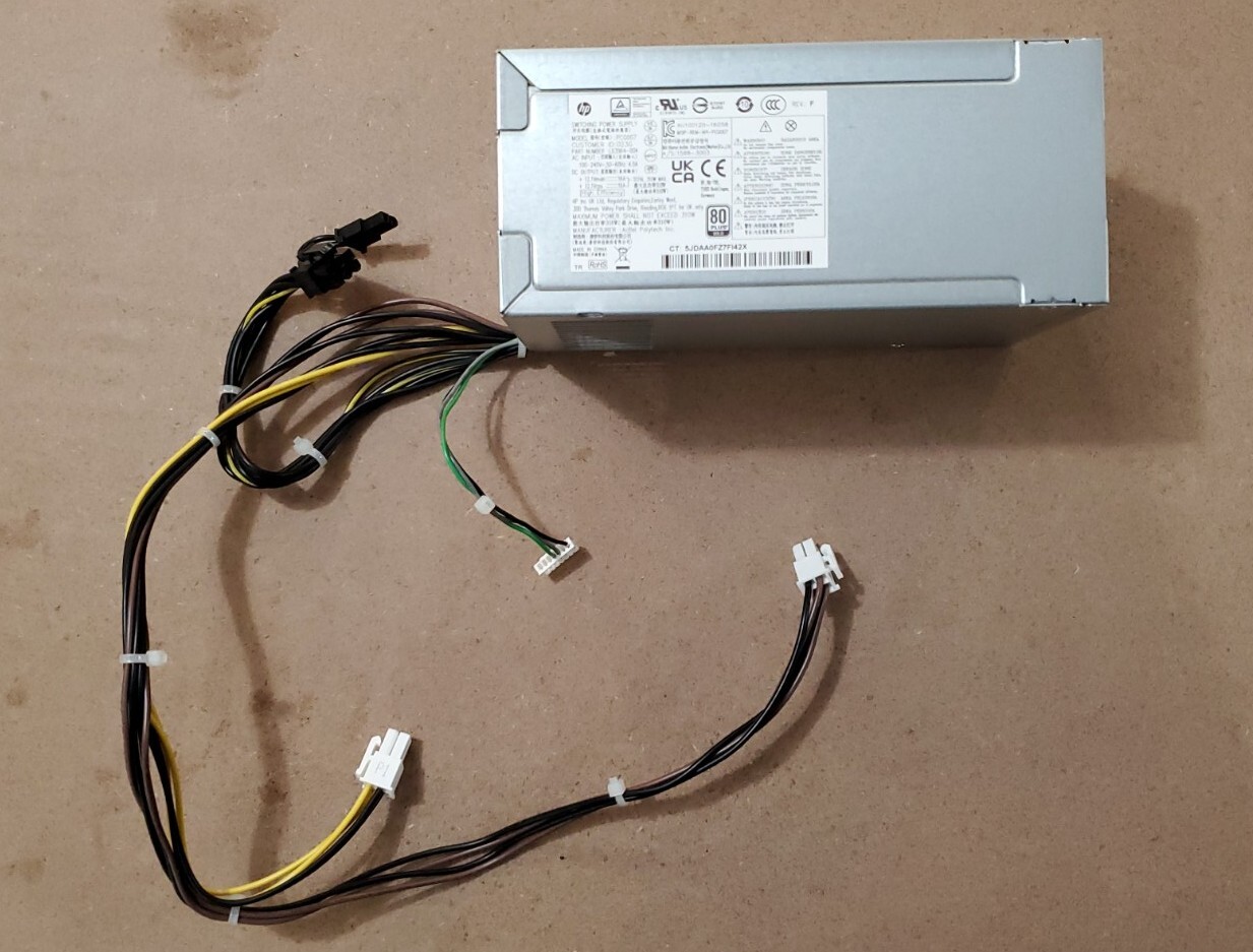 HP Prodesk TE01 TG02 310W PSU Power Supply L63964-004 937516 80 Plus Gold PCG007