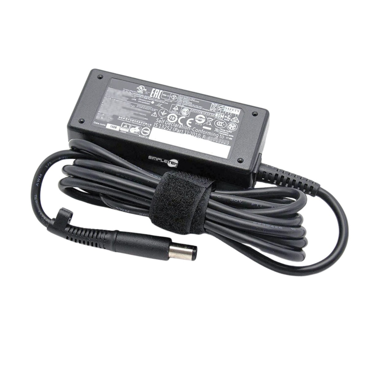 Genuine HP 45W Power Adapter Fused 7.4 x 5.0mm 1-Port 240V Black