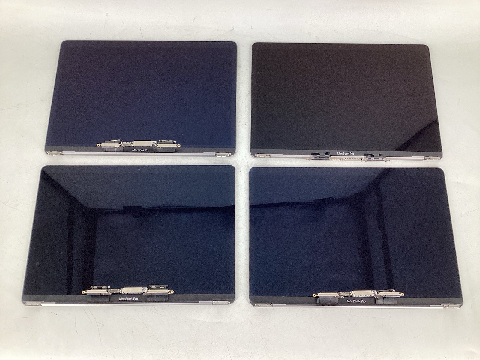 Lot of 4 Apple MacBook Pro 13″ LCD Screen Assemblies Space Gray 2016-2018 OEM