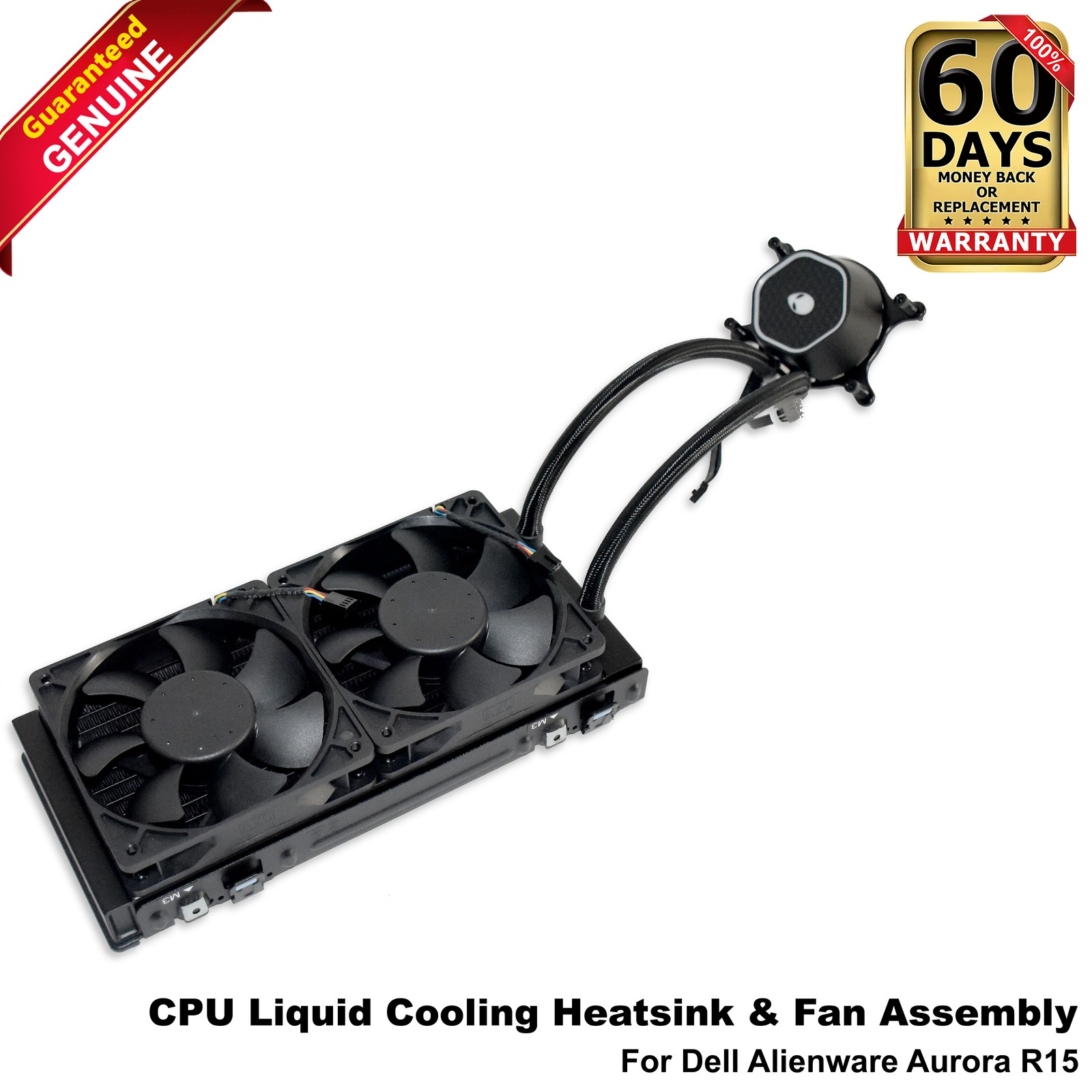 Dell Alienware Aurora R15 AMD Fan Liquid Water-cooled Radiator Heatsink CN5XT
