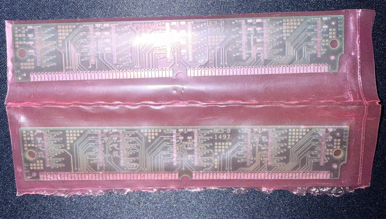 Intel E28F016SA Flash Memory Boards (2) – 8MB Each, NOS, Industrial/Embedded