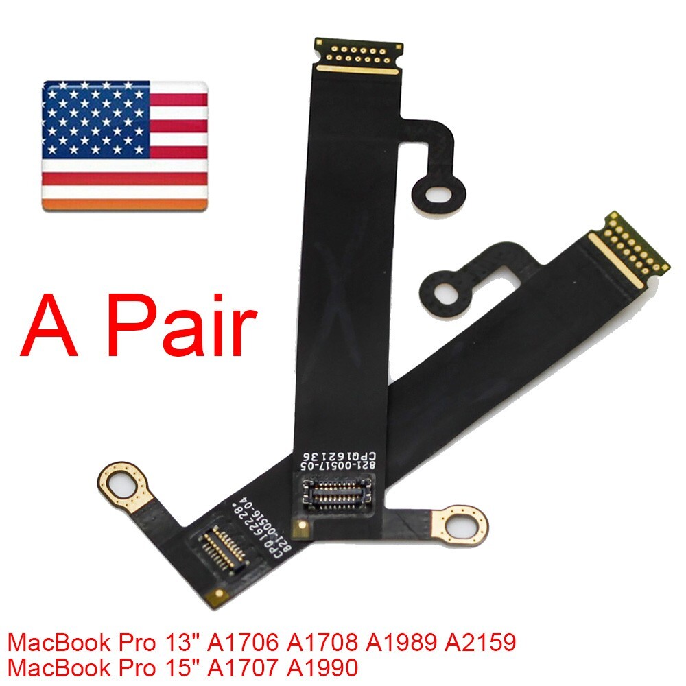 LCD Display Backlight Flex Cable 1 Pair For Apple MacBook Pro 13″ 15″ 2016-2019