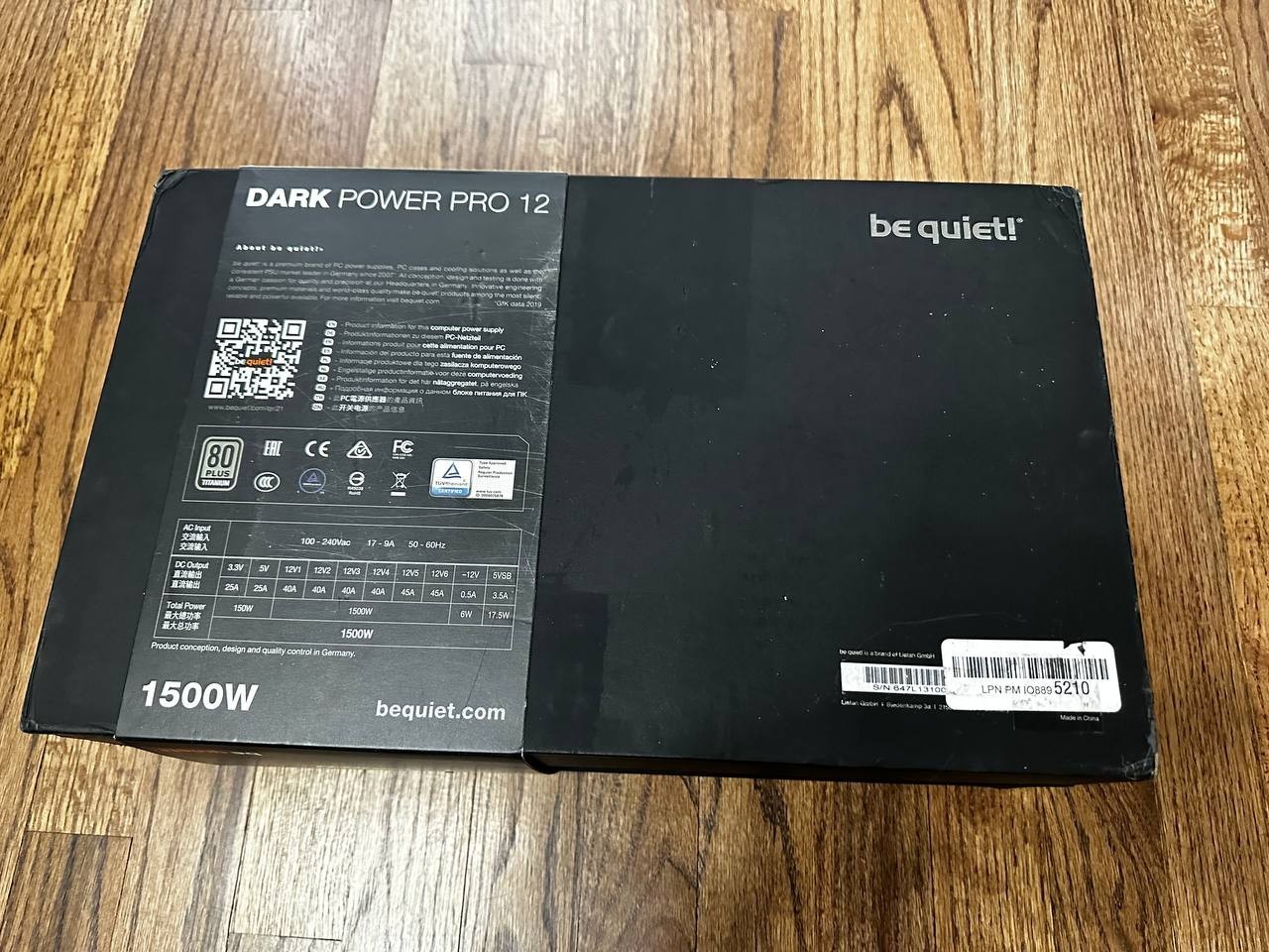Be Quiet dark power pro 12 1500w