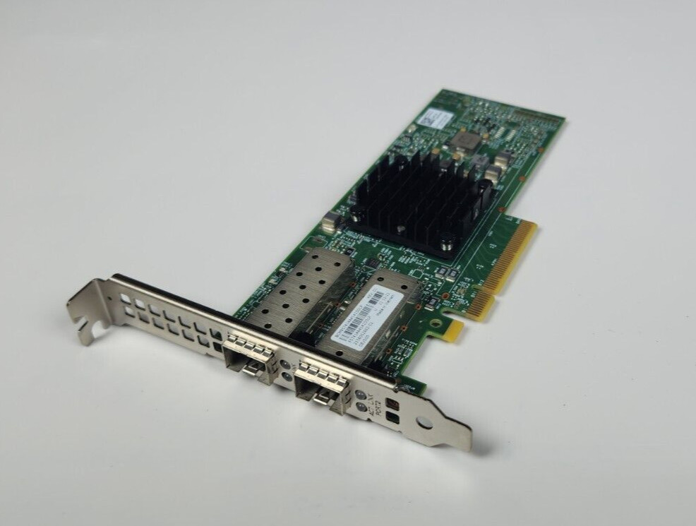 Dell Broadcom 57414 BCM957414 Dual Port/2x 25GbE SFP28 NIC CX94X +Transceivers