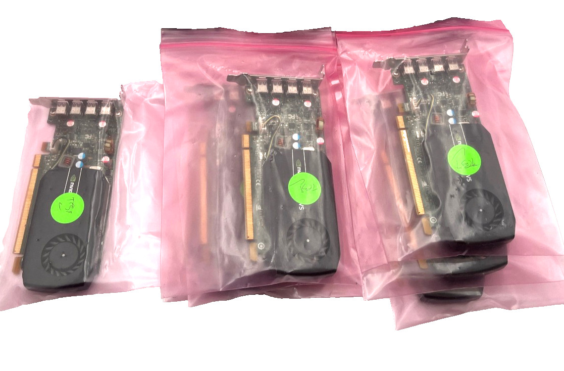 Lot of 8 – NVIDIA NVS 510 2GB – Tested