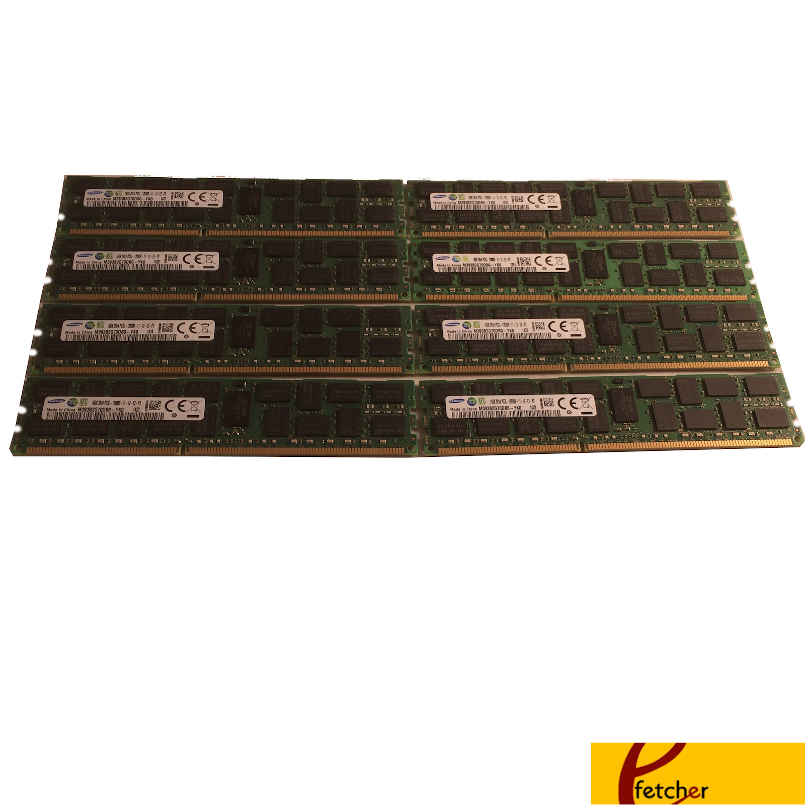 128GB (8 X 16GB) PC3-12800R DDR3 1600 ECC Reg RAM Memory Supermicro X9DRL-EF