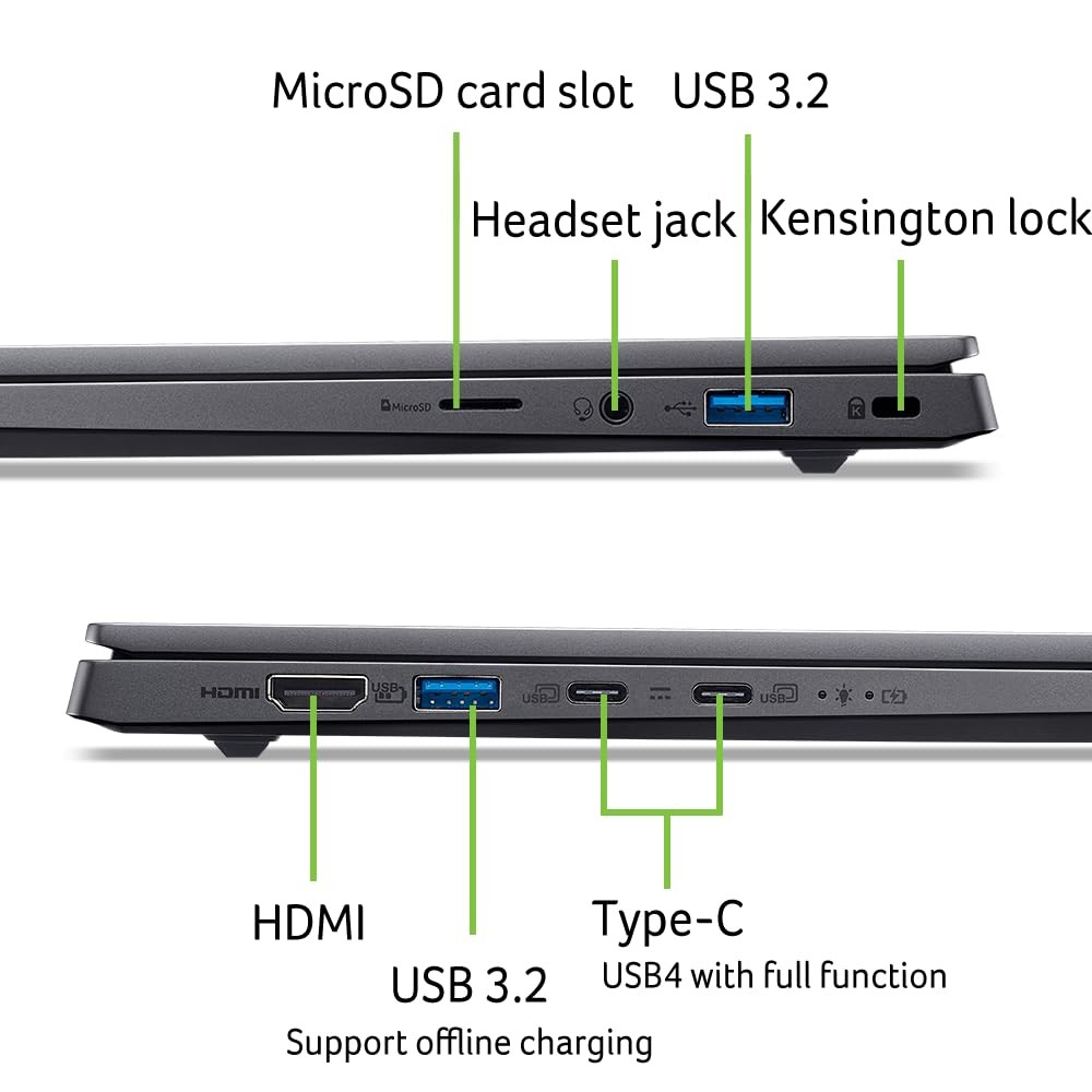 Acer Swift X 14 OLED Gorilla Glass- AMD Ryzen AI 7- RTX 5060- 32GB LPDDR5X – 1TB